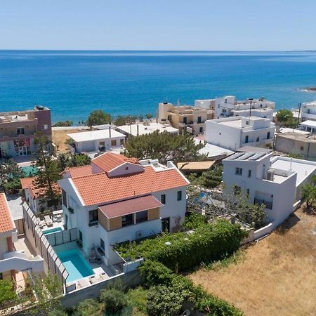 Paradisos luxury villas next to beach Koutsourás Exterior foto